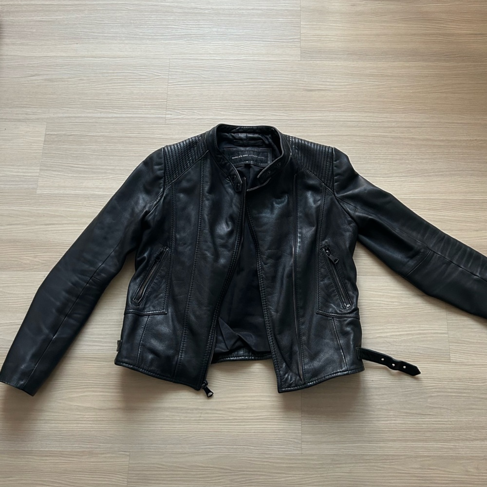 Genuine Leather Moto Jacket